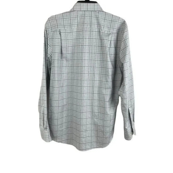 Pronto‎ Uomo Men Non-Iron Modern Fit Long Sleeve Shirt Size M - Picture 2 of 6